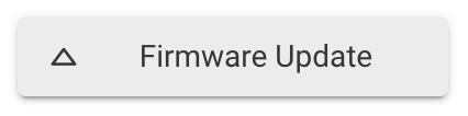 Screenshot: Z-Wave "Firmware Update" button